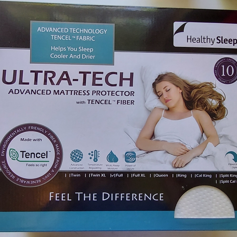 New Ultra-Tech Mattress Protector size full